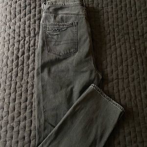 American Eagle Black distressed jeans Size 12
